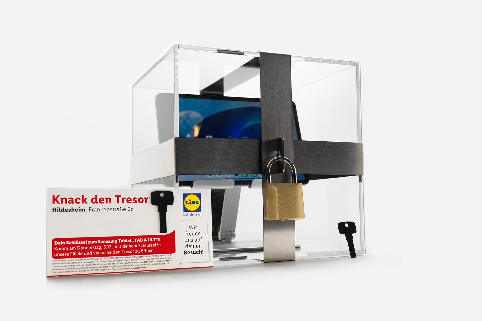 Der Tresor mit dem Gewinn